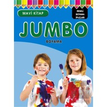 Parıltı Yayınları Jumbo Boyama - Mavi Kitap