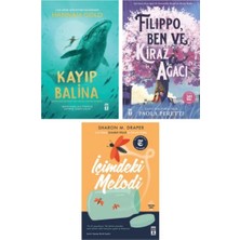 Genç Timaş Kayıp Balina + Içimdeki Melodi + Filippo, Ben ve Kiraz Ağacı 3 Kitap Set