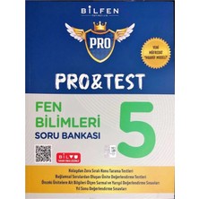 Bilfen Yayıncılık 5.sınıf Fen Bilimleri Pro Test Soru Bankası (Yeni Müfredat)