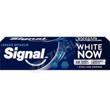 3 Adet Signal White Now Diş Macunu Lekesiz Beyazlık 50 ml