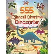 Altın Kitaplar 555 Eğlenceli Çıkartma Dinozorlar