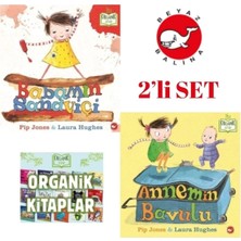 Beyaz Balina Yayınları Organik Kitap 2'li Set '' Babamın Sandviçi ve Annemin Bavulu'' 2li Set 3