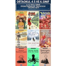 Timaş Çocuk 4.5.ve 6.sınıf Metin Özdamarlar Sevilen Kitapları ve Öğretmenlerin Tavsiyesi Olan 9 Kitap Set Rüzgarı Dizginleyen Cocuk Can Dostum Harflere Ne Olu ?