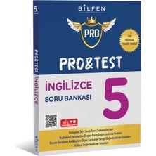 Bilfen Yayıncılık 5. Sınıf Protest Ingilizce Soru Bankası - 2025 Yeni Müfredat
