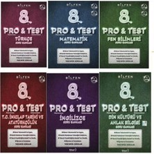 Bilfen Yayıncılık Bilfen 8. Sınıf Protest Tüm Dersler Soru Bankası Kampanyalı Set 6 Kitap