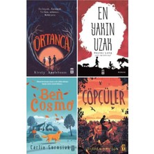 Genç Timaş 5-6-7-8. Sınıf Kitaplığı 4 Kitap Set / Ortanca - Çöpçüler - Ben Cosmo - En Yakın Uzak