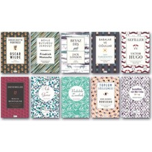 Koridor Yayıncılık Koridor Dünya Klasikleri Seçme 10 Kitap Set Sert Kapak Bez Ciltli Victor Hugo