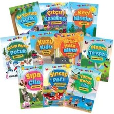 Timaş Çocuk Mini Masallar 5 Seti (10 Kitap Takım)