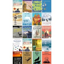 Beyaz Balina Yayınları Ortaokul Kütüphane Sadako , Petey , Hachiko 20 Kitap Set