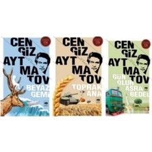 Ötüken Neşriyat Beyaz Gemi - Toprak Ana - Gün Olur Asra Bedel / 3'lü Set- Cengiz Aytmatov