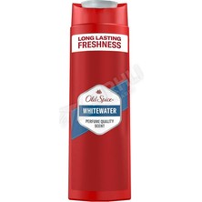 3 Adet Old Spice Erkek Duş Jeli ve Şampuan Whitewater 400 ml