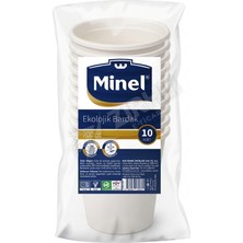 4 Adet Minel Ekolojik Bardak 200 cc