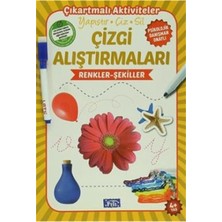 Parıltı Yayınları Renkler-Şekiller - Çizgi Alıştırmaları Parıltı Yayınları (Korunaklı Poşetle)