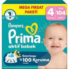 3 Adet Prima Mega Fırsat Paketi No:4 104'LÜ
