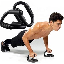 Buffer Siyah Push Up Stands Profesyonel Şınav Aleti