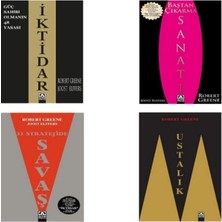 Altın Kitaplar Baştan Çıkarma Sanatı - 33 Stratejide Savaş - Ustalık - Iktidar / 4 Kitap Set - Robert Greene