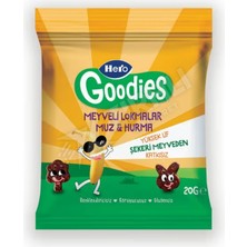 3 Adet Hero Goodies Meyveli Lokmalar Muzlu Hurmalı 20 gr