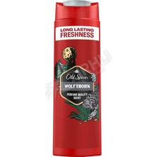 3 Adet Old Spice Erkek Duş Jeli ve Şampuan Wolfthorn 400 ml