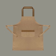 Matmel Gabardin Mutfak Önlüğü - Gri - 65X80 cm