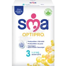 3 Adet Sma Optipro 3 Devam Sütü 300 gr