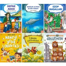 Timaş Çocuk 1.2.ve 3.sınıf Naneyi Yedik Lokantası,limon Çekirdekleri,on Numara Beş Yıldız Apartmanı,6 Kitap Set