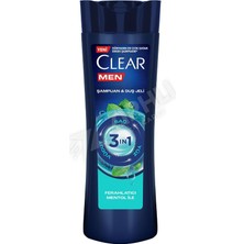 5 Adet Clear Men Şampuan & Duş Jeli Cool Sport 3in1 350 ml