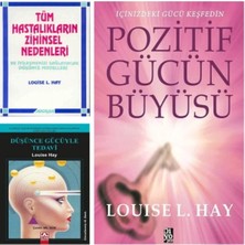 Akaşa Yayınları Set- Düşünce Gücüyle Tedavi - Pozitif Gücün Büyüsü - Tüm Hastalıkların Zihinsel Nedenleri