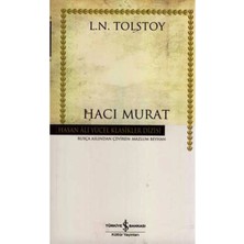 Türkiye İş Bankası Kültür Yayınları Türkiye Iş Bankası Kültür Yayınları Iş Kültür Tolstoy Hacı Murat - Hasan Ali Yücel Klasikleri