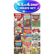 Timaş Çocuk Osman Gazi Büyük Kurucu,alp Arslanın Yolu Anadolu,gizli Kurucu Ertuğrul Gazi ,4.5.ve 6. Sınıf Eğlenceli Tarih 8 Kitap Set