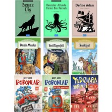 Genç Timaş Robonlar Bir Kaçış Operasyonu 1 ve 2 Bir Hayal Operasyonu Yıldızlara Yakın Ortaokul 9 Kitap Set