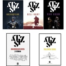 Ötüken Neşriyat Bozkurtlar - Deli Kurt - Ruh Adam - Yolların Sonu - Dalkavuklar Gecesi (5 Kitap Set) - Nihal Atsız