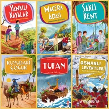 Genç Timaş Ahmet Yılmaz Boyunağa 6 Kitap Yankılı Kayalar-Macera Adası-Saklı Kent-Kuyudaki Çocuk-Tufan-O.levent.