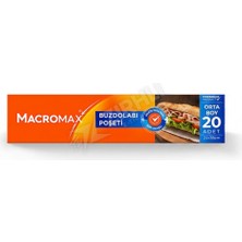 2 Adet Macromax Buzdolabı Poşeti Orta Boy 20'li