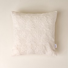 Matmel Soft Etva Kırlent - Ekru - 40X40 cm
