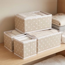 Simple Living Living 4'lü Organizer Kutu - Bej