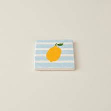 Matmel Kitchen Limone Bardak Altlığı - Renkli - 10 cm