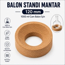 Labolist Balon Standı Mantar - 120 mm - 1000 ml Cam Balon Için