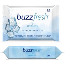 Buzzfresh Serinletici Islak Mendil 20'li