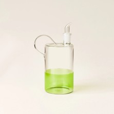 Arow Gauzy Borosilikat Cam Yağlık - Şeffaf / Yeşil - 500 ml