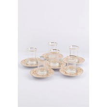 3 Adet Sandro Moreno 1453 Istiridye Optik 12 Parça Çay Takımı 110 ml