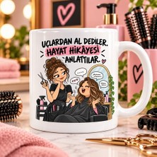 Ajans 313 Uçlardan Al Dediler Hayat Hikâyesi Anlattılar Esprili Kuaför Baskılı Kupa