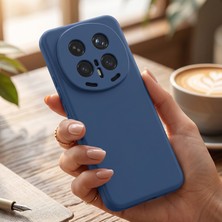 Caseonn Honor Magic 8 Pro Kılıf Kamera Korumalı Mikrofiber Astarlı Lansman Lacivert