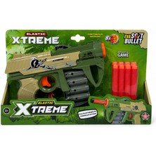 Kidzon 8 Dart Mermili Sünger Mermi Atan Oyuncak Tabanca Revolver Modeli 3+ Yaş