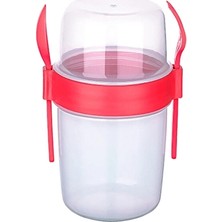 2 Adet Titiz Take'n Go Müsli Kabı 1100 ml