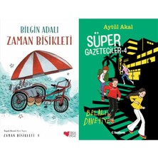 Can Yayınları Zaman Bisikleti 1 (Bilgin Adalı) ve Süper Gazeteciler 4 Belalı Davetiye