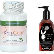 Bezos Bras Gein Göğüs Şekillendirici Plump Big Breast + Playboy Masaj Yağı
