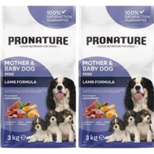 Mother & Baby Mini Kuzu Etli Kuru Köpek Maması, 3 Kg, 2 Adet PR-K3M