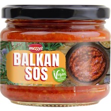 Acısız Balkan Sosu 300 G -%80 Köz Biber & Patlıcan Içerikli Koruyucusuz Vegan Sos