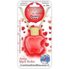 Automix Aromagic Asma Şişeli Koku Love / Araç ve Oda Için Kalıcı ve Ferah Aroma