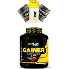 Ronic Nutrition Gainer Mass Ultimate 3000 G Kilo Almaya Yardımcı Karbonhidrat Tozu (Çilek Aromal